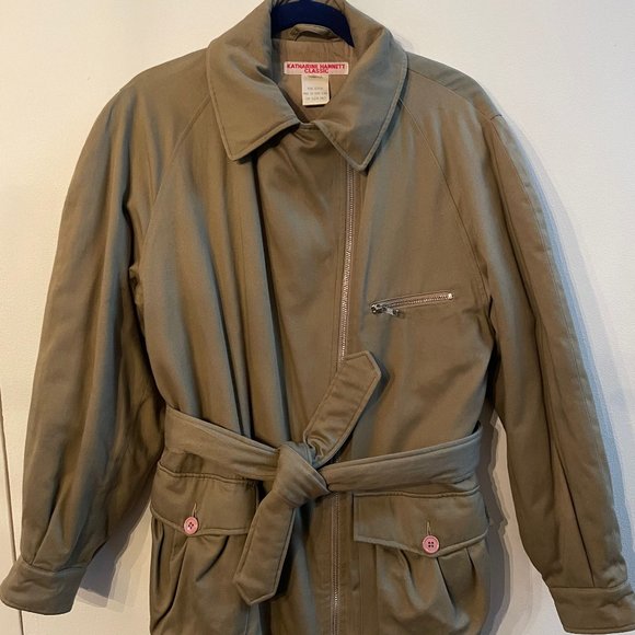 Katherine Hamnett Vintage Insulated Safari Jacket - Picture 1 of 4